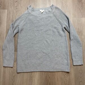 Treasure and Bond Peek-a-boo Shoulder Sweater‎ Size Large